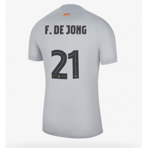 Barcelona Frenkie de Jong #21 Tredje Tröja 2022-23 Kortärmad